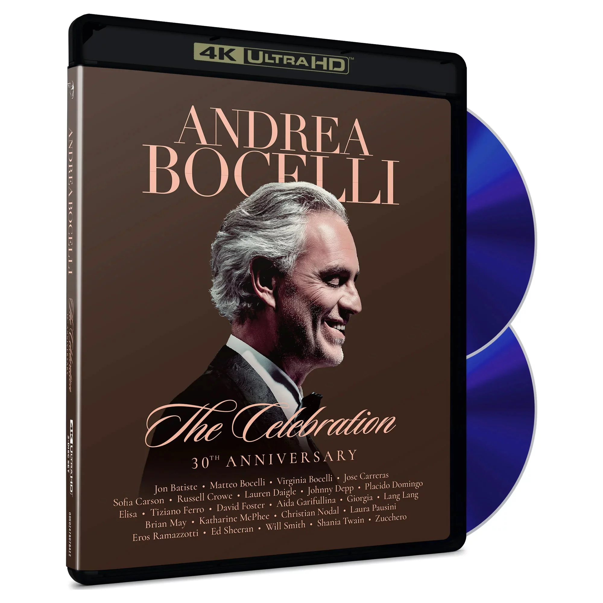 传奇30载：安德烈·波切利纪念演唱会 Andrea Bocelli 30: The Celebration (2024) 4K原盘 [BDMV 2BD 169GB]-蓝光演唱会资源网