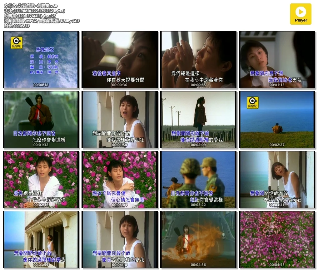 图片[3]-刘若英 – 滚石原装MTV卡拉OK系列13[KTV][DVD-ISO3.89G]-蓝光演唱会资源网