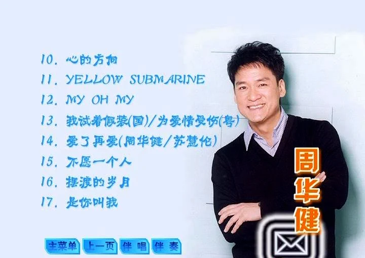 图片[2]-周华健 – 其实不想走 卡拉OK[KTV][DVD-ISO3.3G]-蓝光演唱会资源网