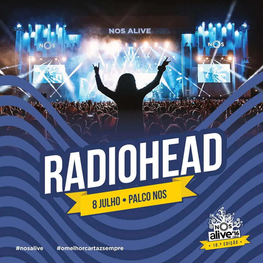 电台司令 Radiohead – 2016 里斯本 NOS Alive! 音乐节现场 [HDTV TS 13.1G]-蓝光演唱会资源网
