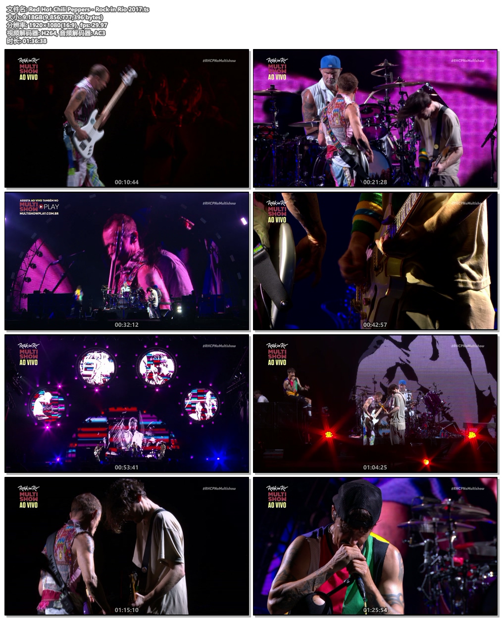 图片[4]-呛红辣椒 里约热内卢摇滚音乐节现场 Red Hot Chili Peppers – Live at Rock in Rio 2017 [HDTV TS 9.2G]-蓝光演唱会资源网