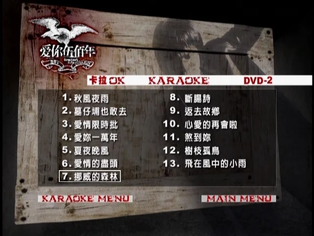 图片[2]-周华健 – 滚石原装MTV卡拉OK系列29[KTV][ISO][3.4G]-蓝光演唱会资源网