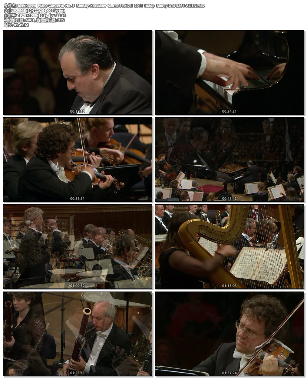 图片[5]-Beethoven  Piano Concerto No. 5  Rimsky-Korsakov  Scheherazade at Lucerne Festival  2011《BDrip MKV 9.98G》-蓝光演唱会资源网