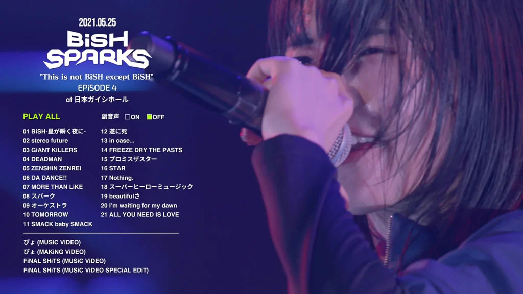 图片[2]-BiSH SPARKS This is not BiSH except BiSH EPiSODE 4 2021《BDISO 38.7G》-蓝光演唱会资源网