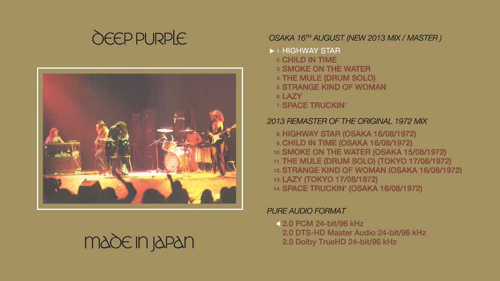 图片[2]-Deep Purple – Made in Japan 1972 [2014] Hi-Res Blu-Ray Audio《BDMV 18.7G》-蓝光演唱会资源网