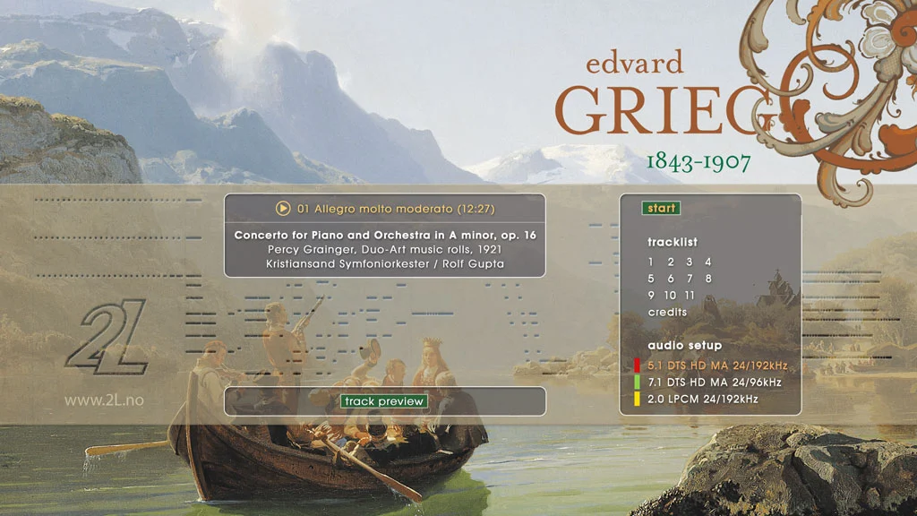 图片[2]-Edvard Grieg – Piano Concerto 2009 Blu-Ray Audio《BDMV 14.7G》-蓝光演唱会资源网