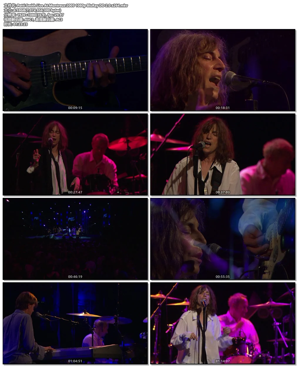 图片[4]-Patti Smith Live At Montreux 2005《WEB-DL MKV 5.58G》-蓝光演唱会资源网