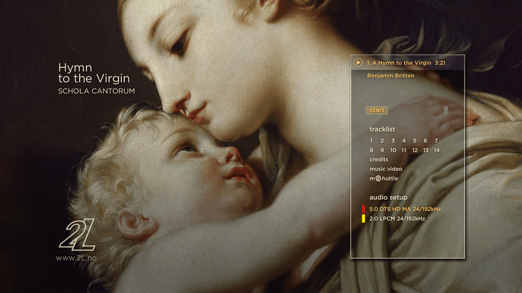 图片[2]-Schola Cantorum – Hymn To The Virgin 2013 Blu-Ray Audio《BDMV 11.7G》-蓝光演唱会资源网
