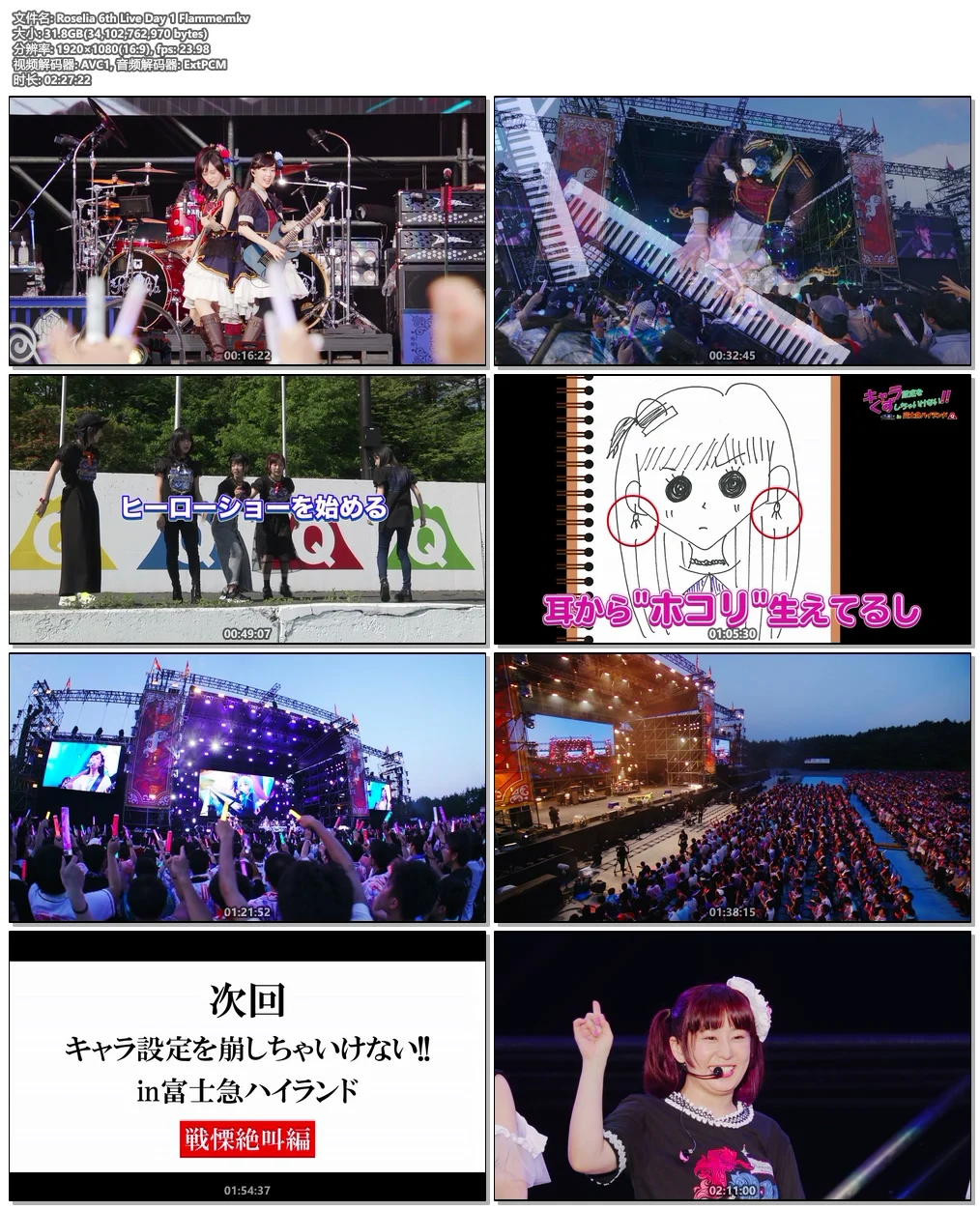 图片[4]-Roselia 6th Live Flamme-Wasser Redux 2019《Remux MKV 62.8G》-蓝光演唱会资源网