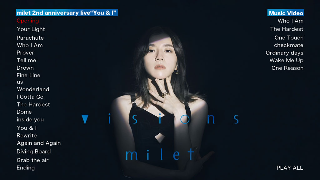 图片[2]-milet – visions 2022 付初回限定盤 CD+BD《BDMV 33G》-蓝光演唱会资源网