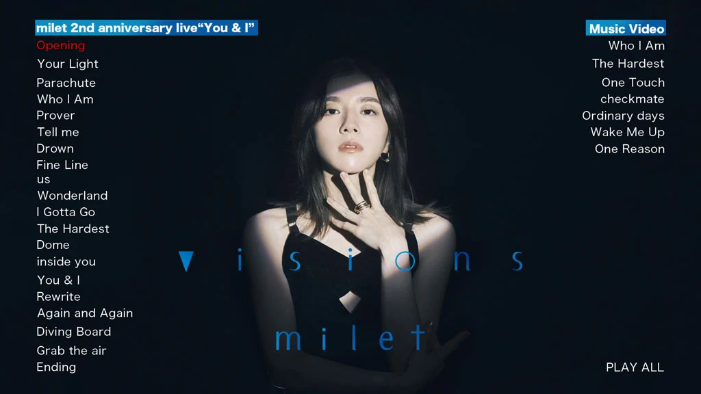 图片[2]-milet – visions 2022 付初回限定盤 CD+BD《BDMV 33G》-蓝光演唱会资源网