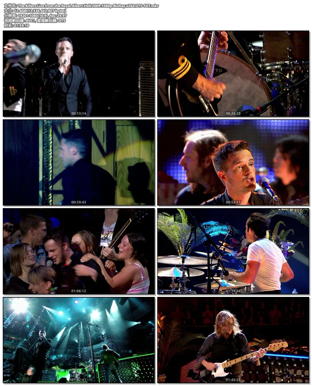图片[4]-The Killers Live from the Royal Albert Hall 2009《BDrip MKV 12.4G》-蓝光演唱会资源网