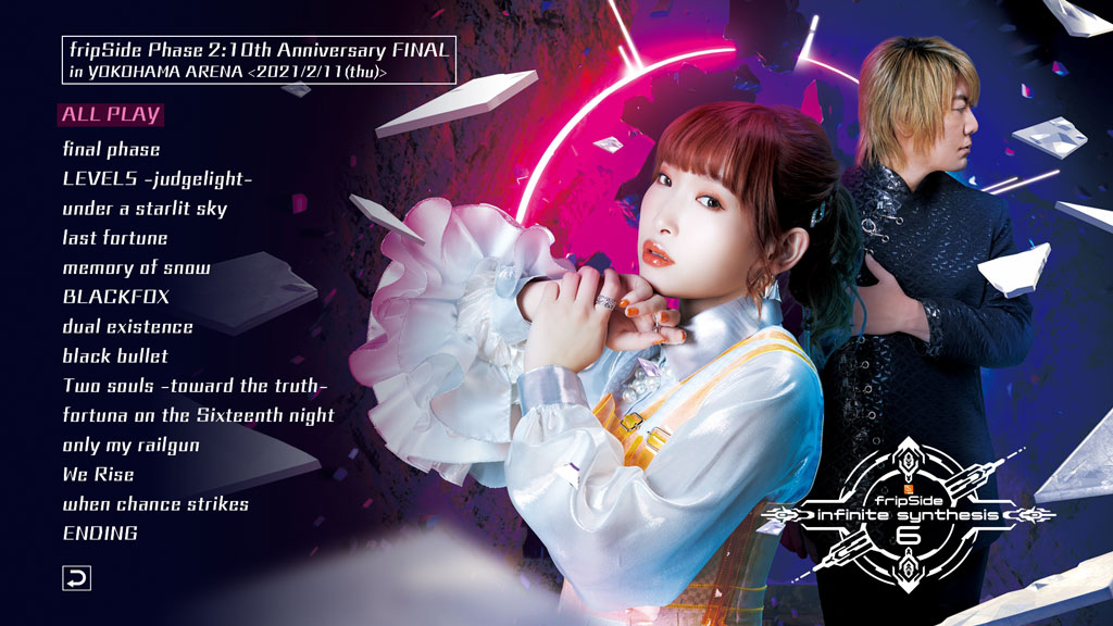 图片[3]-fripSide infinite synthesis 6 2022 初回限定盤《BDISO 30.1G》-蓝光演唱会资源网