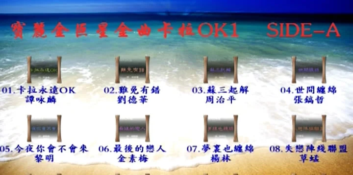 群星 – 宝丽金巨星金曲卡拉OK1 SIDE-A[KTV][ISO][4.22G]-蓝光演唱会资源网