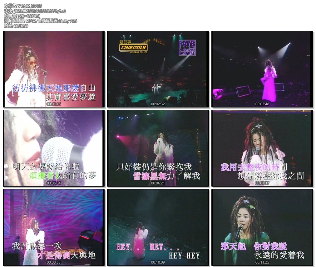图片[2]-王菲 – 情菲得意[KTV][DVD-ISO3.92G]-蓝光演唱会资源网