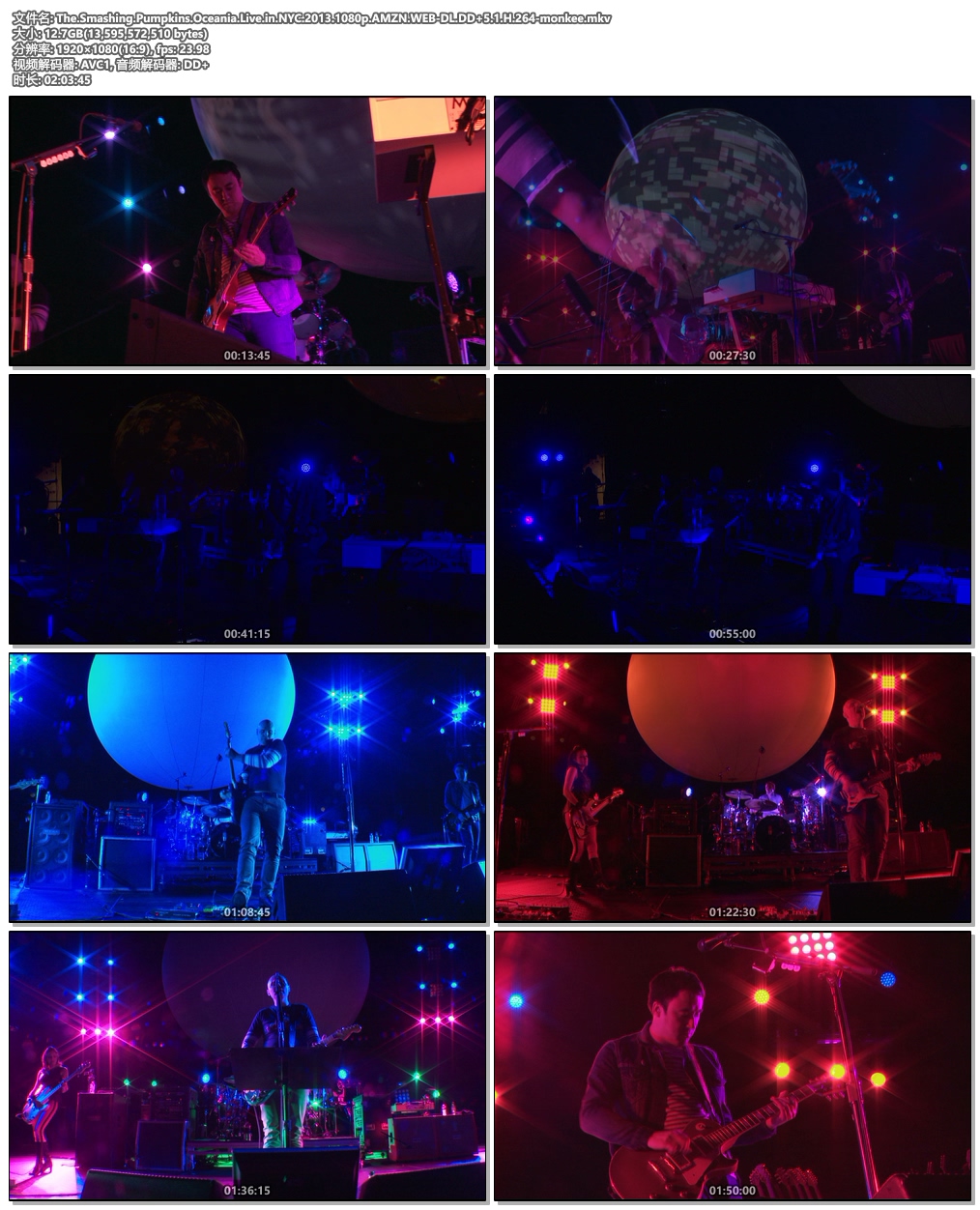 图片[4]-The Smashing Pumpkins Oceania Live in NYC 2013《WEB-DL MKV 12.6G》-蓝光演唱会资源网