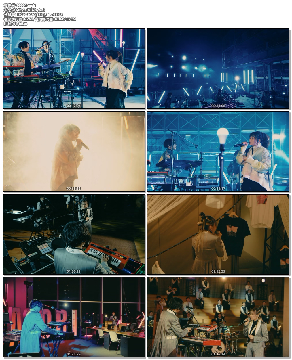 图片[5]-YOASOBI – THE FILM 2022 完全生産限定盤《BDMV 2BD 65.9G》-蓝光演唱会资源网