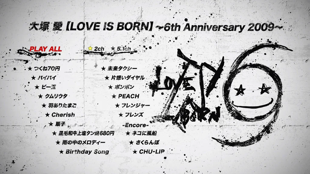 图片[2]-大塚愛 – LOVE IS BORN～6th Anniversary 2009《BDISO 37.5GB》-蓝光演唱会资源网