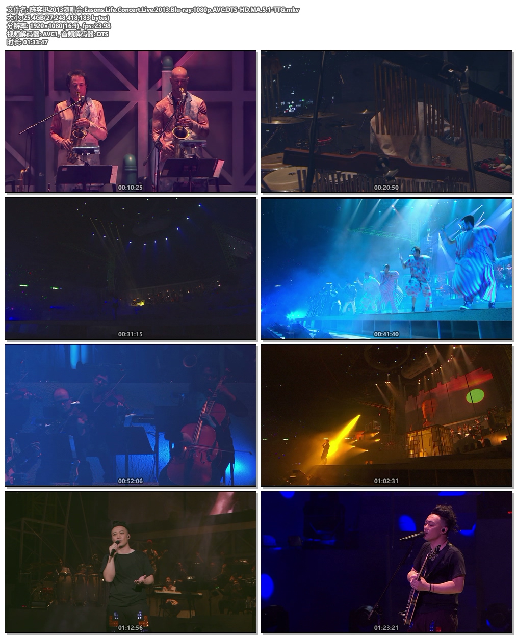 图片[5]-陈奕迅 Eason\’s Life 香港红馆演唱会 Eason\’s Life Concert Live 2013《Remux MKV 25.4G》-蓝光演唱会资源网