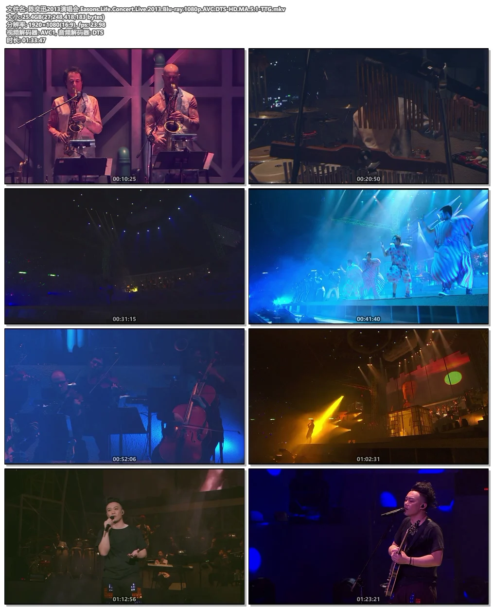 图片[5]-陈奕迅 Eason\’s Life 香港红馆演唱会 Eason\’s Life Concert Live 2013《Remux MKV 25.4G》-蓝光演唱会资源网