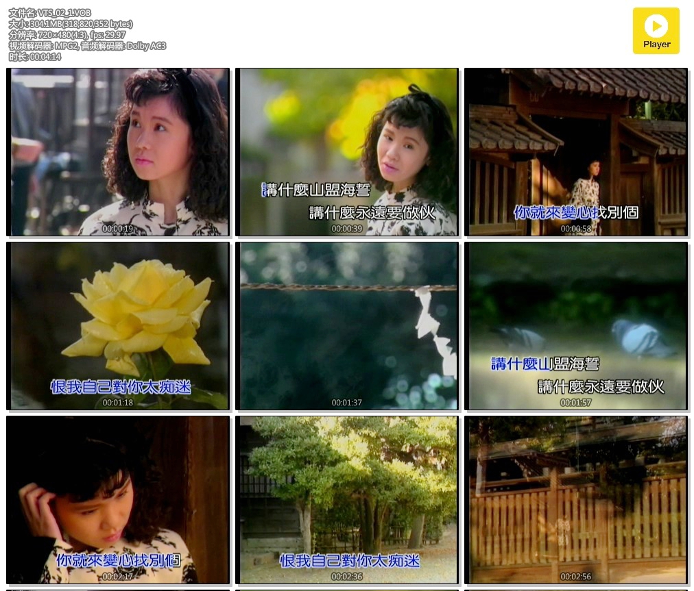 黄乙玲 – 牵成 乙玲珍藏经典[KTV][ISO][3.73G]-蓝光演唱会资源网