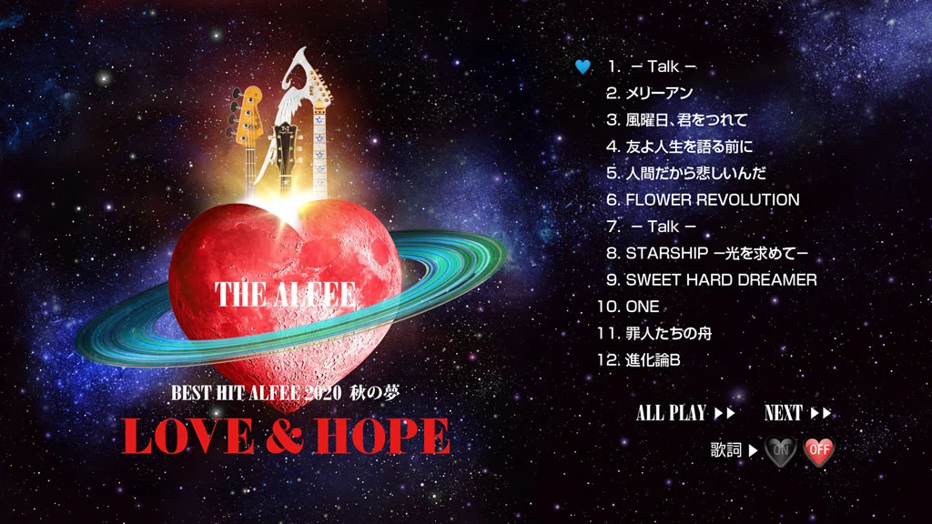 图片[2]-THE ALFEE – BEST HIT ALFEE 2020-2021 LOVE&HOPE 秋の夢 冬の夢 2021《BDISO 2BD 65.1G》-蓝光演唱会资源网