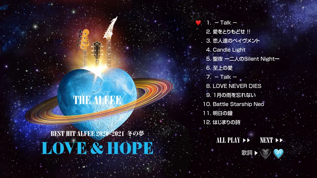 图片[3]-THE ALFEE – BEST HIT ALFEE 2020-2021 LOVE&HOPE 秋の夢 冬の夢 2021《BDISO 2BD 65.1G》-蓝光演唱会资源网