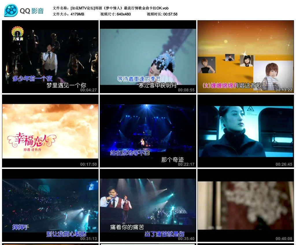 图片[3]-郑源 – 梦中情人 最流行情歌金曲卡拉OK[DVDISO][4.1G]-蓝光演唱会资源网
