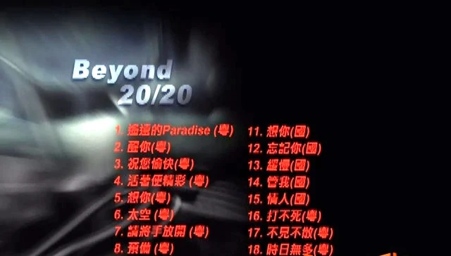 Beyond – 20/20[KTV][DVDISO][4.03G]-蓝光演唱会资源网