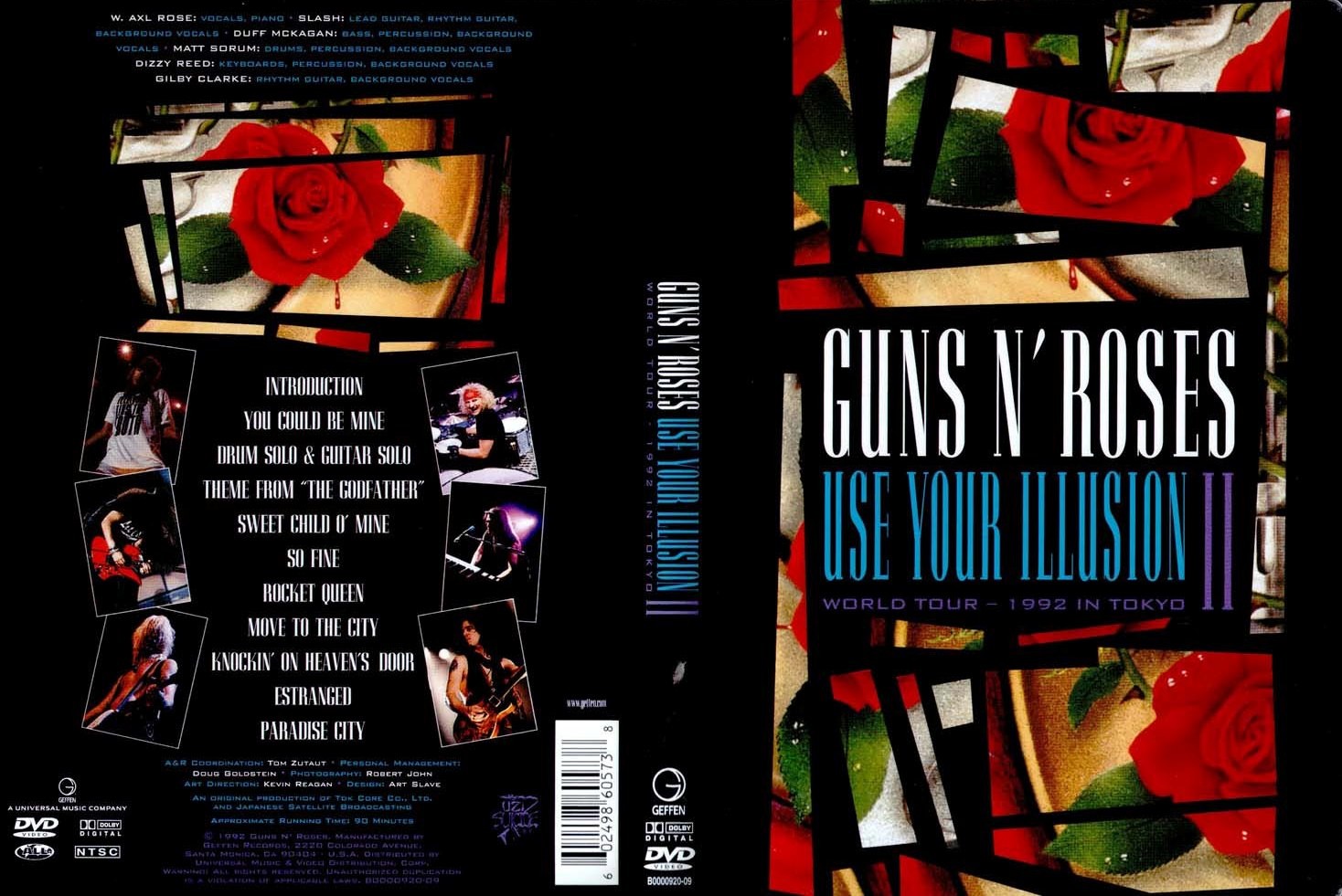 图片[2]-枪炮与玫瑰 运用幻象世界巡演 92年东京巨蛋场 Guns N\’ Roses – Use Your Illusion World Tour – 1992 in Tokyo  [2DVD-vob9G]-蓝光演唱会资源网