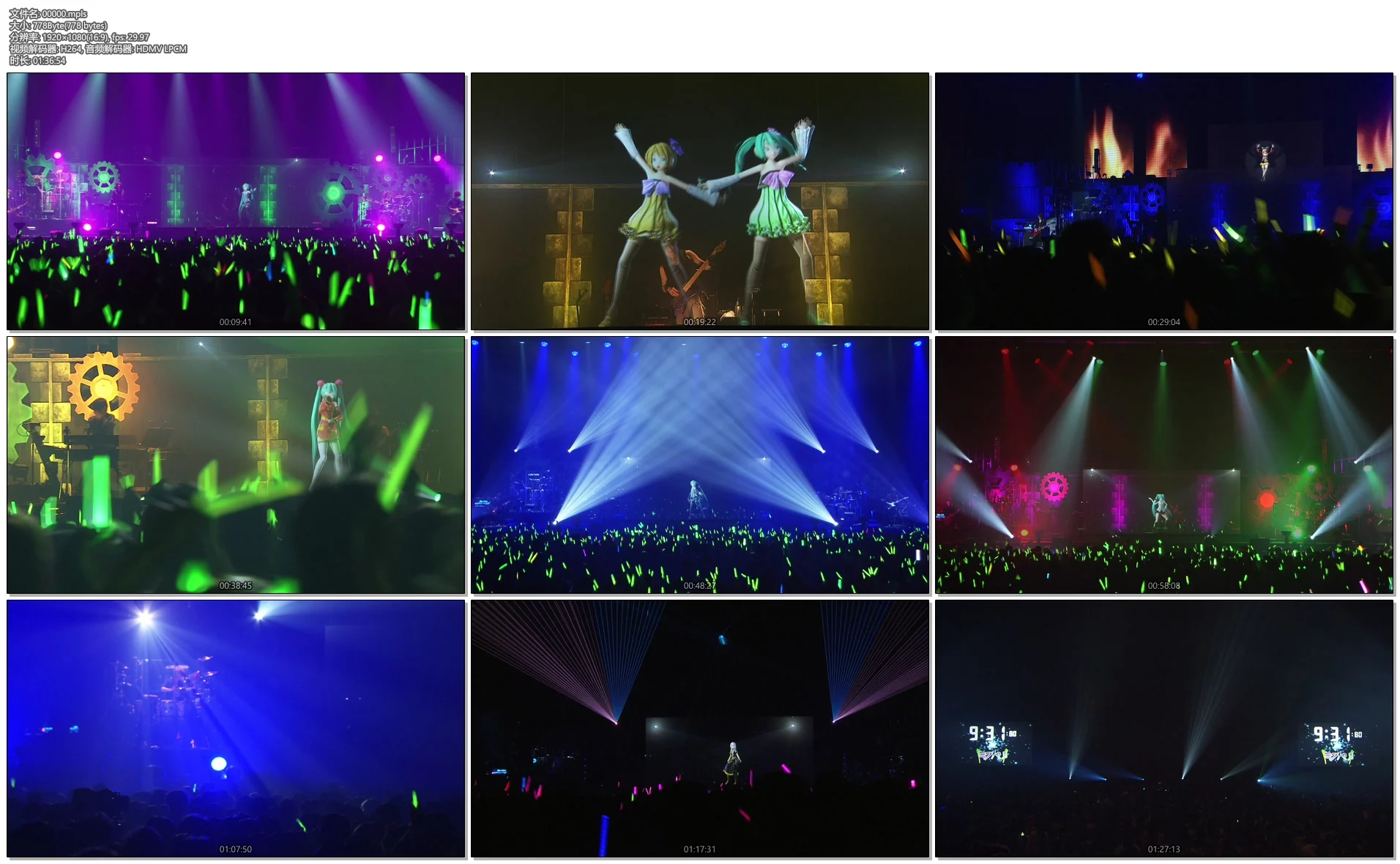图片[2]-初音未来2013关西演唱会 Hatsune Miku Live Party 2013 in Kansai MIKUPA《BDMV3碟 85.9G》-蓝光演唱会资源网