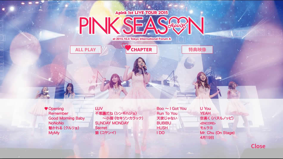 图片[8]-A Pink组合 Apink 1st LIVE TOUR 2015 PINK SEASON 日本巡回演唱会 [BDMV 37.2GB]-蓝光演唱会资源网