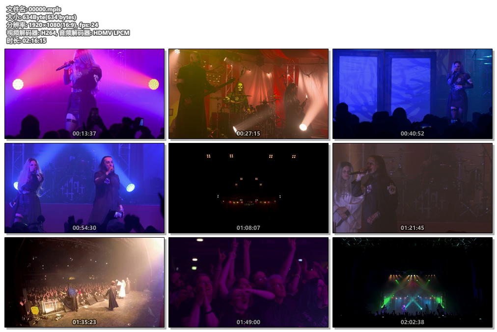 图片[6]-Lacuna Coil – The 119 Show 2018《BDMV 31.5G》-蓝光演唱会资源网