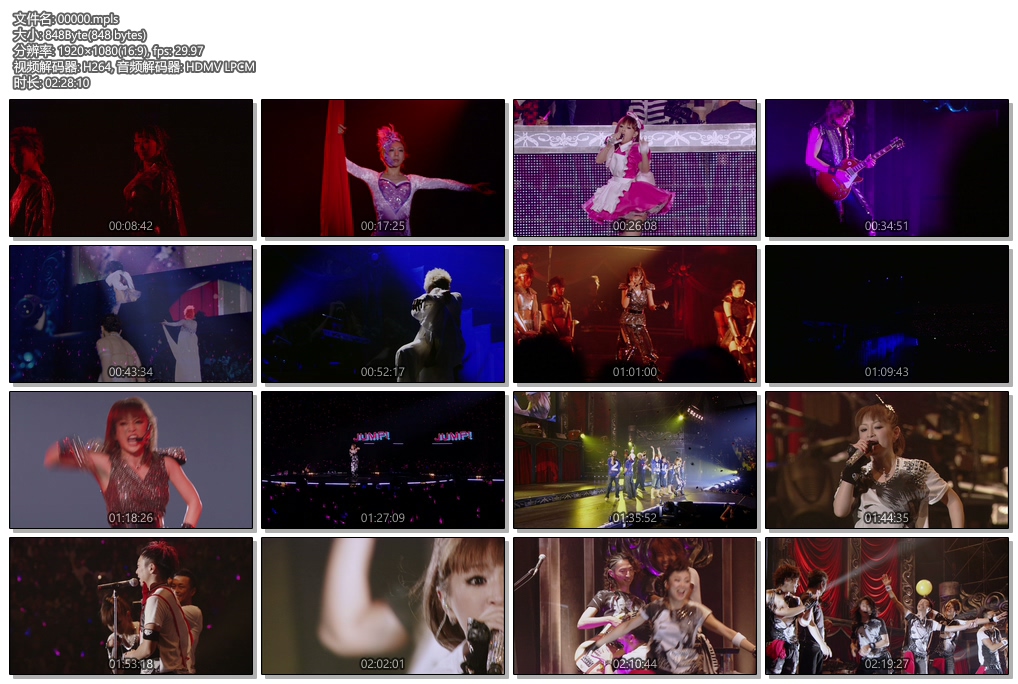 图片[2]-滨崎步 Ayumi hamasaki COUNTDOWN LIVE 2009-2010 A -Future Classics 滨崎步2009-2010跨年演唱会《ISO 39.76G》-蓝光演唱会资源网