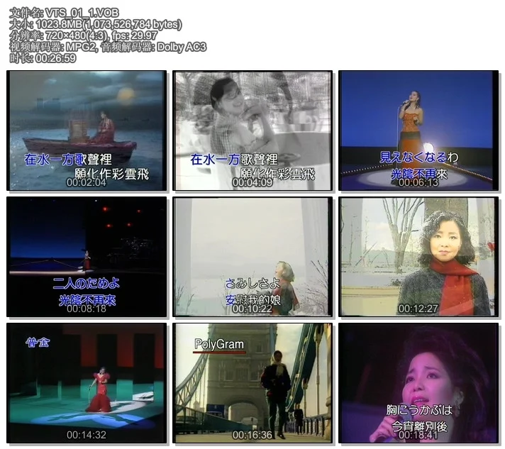 图片[2]-邓丽君 – 难忘邓丽君典藏精选[KTV][DVDISO][4.28G]-蓝光演唱会资源网