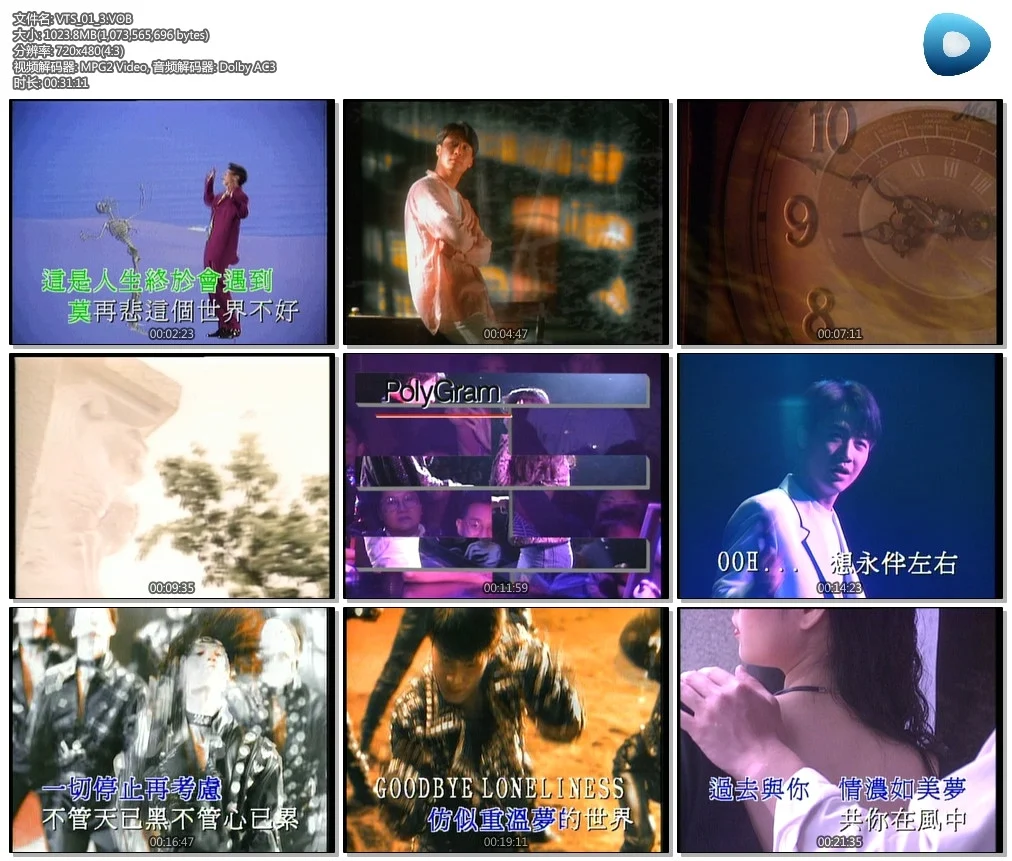 黎明 – 超越经典原裝MV卡拉OK精选[DVDISO][4.35G]-蓝光演唱会资源网