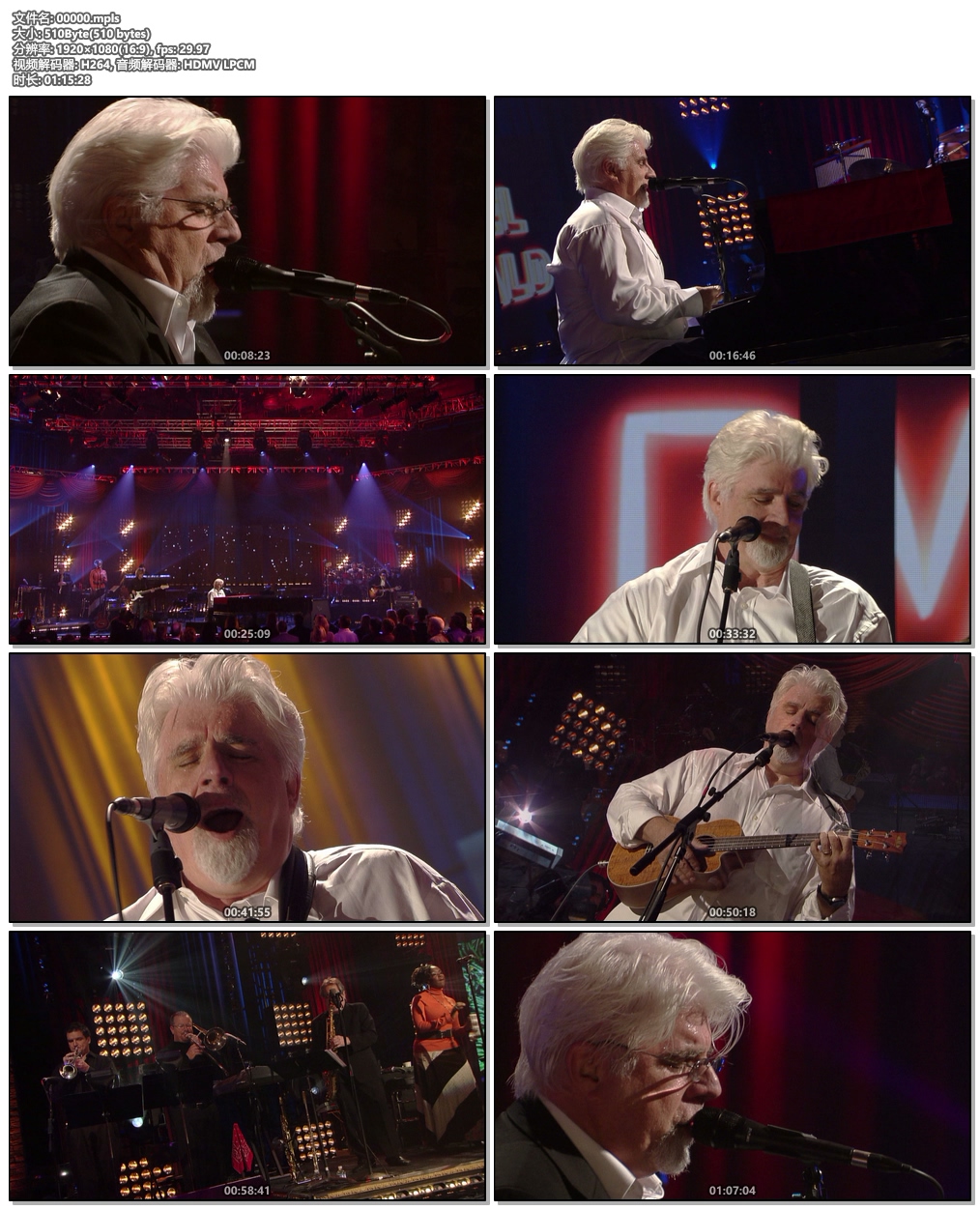 图片[6]-Michael McDonald – This Christmas Live in Chicago 2010《BDMV 19.5G》-蓝光演唱会资源网