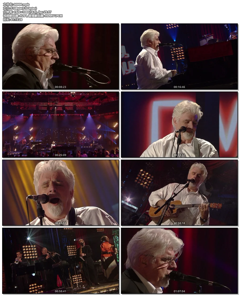 图片[6]-Michael McDonald – This Christmas Live in Chicago 2010《BDMV 19.5G》-蓝光演唱会资源网