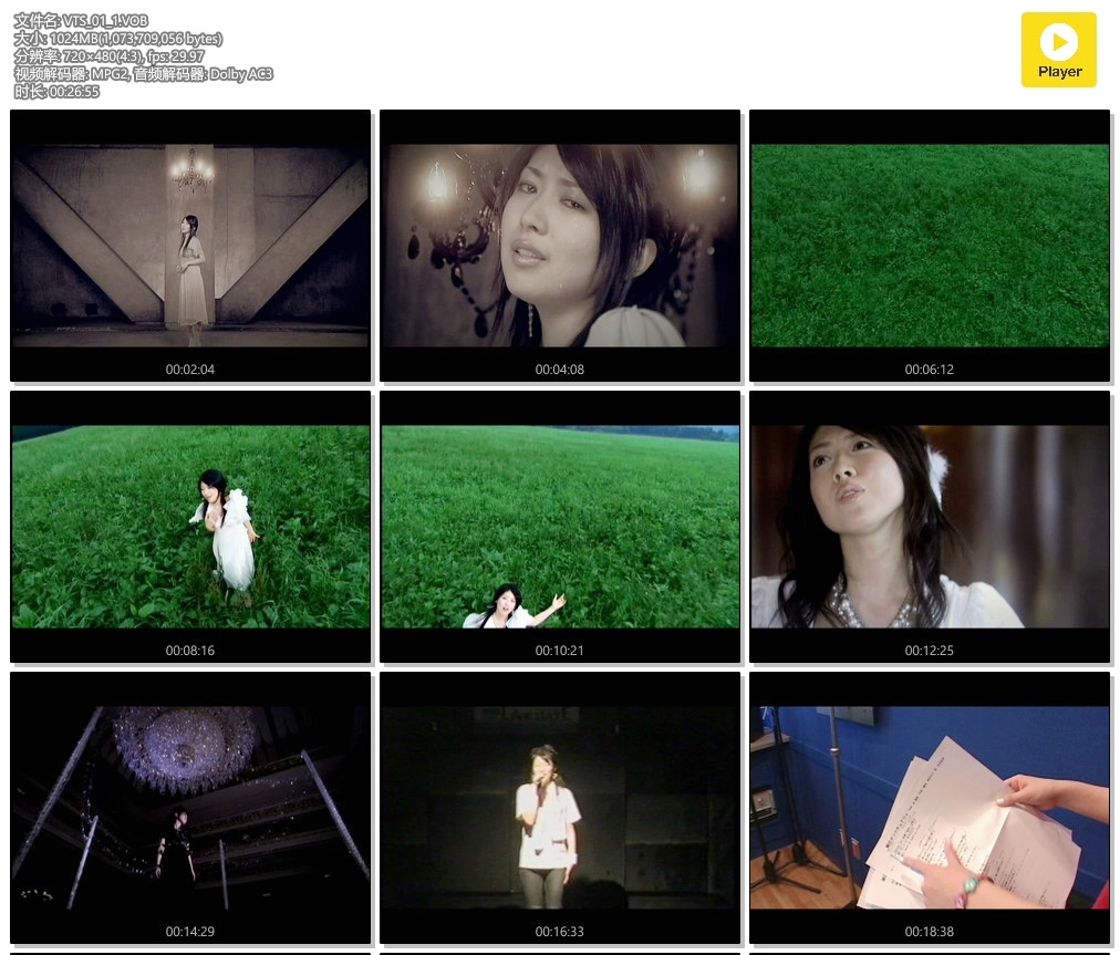 茅原实里 – 你给我的那一天[MV][DVDISO][3.84GB]-蓝光演唱会资源网