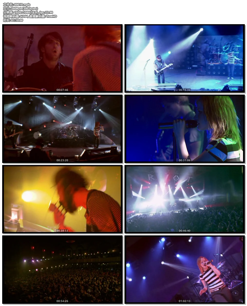 图片[7]-Paramore Live, the Final Riot! 2008《BDMV 21G》-蓝光演唱会资源网