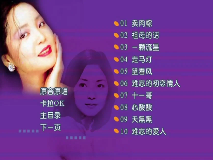 图片[2]-邓丽君 – 闽南名曲精选 卡拉OK [KTV] [DVD ISO 3.95G]-蓝光演唱会资源网