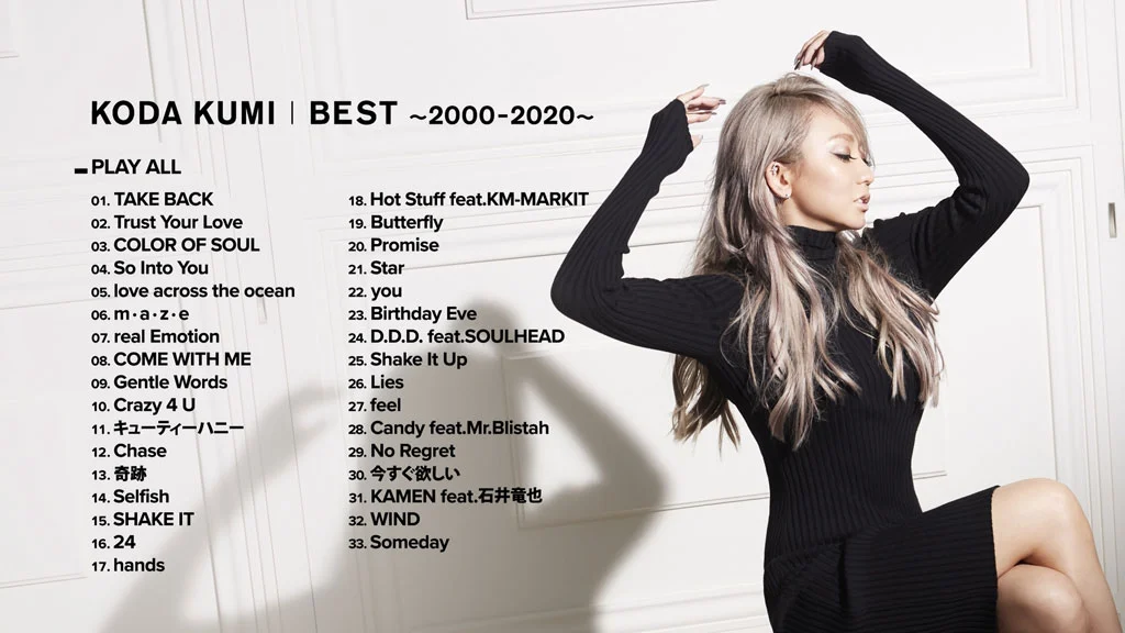 图片[2]-倖田來未 Koda Kumi – BEST ~2000-2020~ 付属BD 2021《BDISO 3BD 91.8GB》-蓝光演唱会资源网