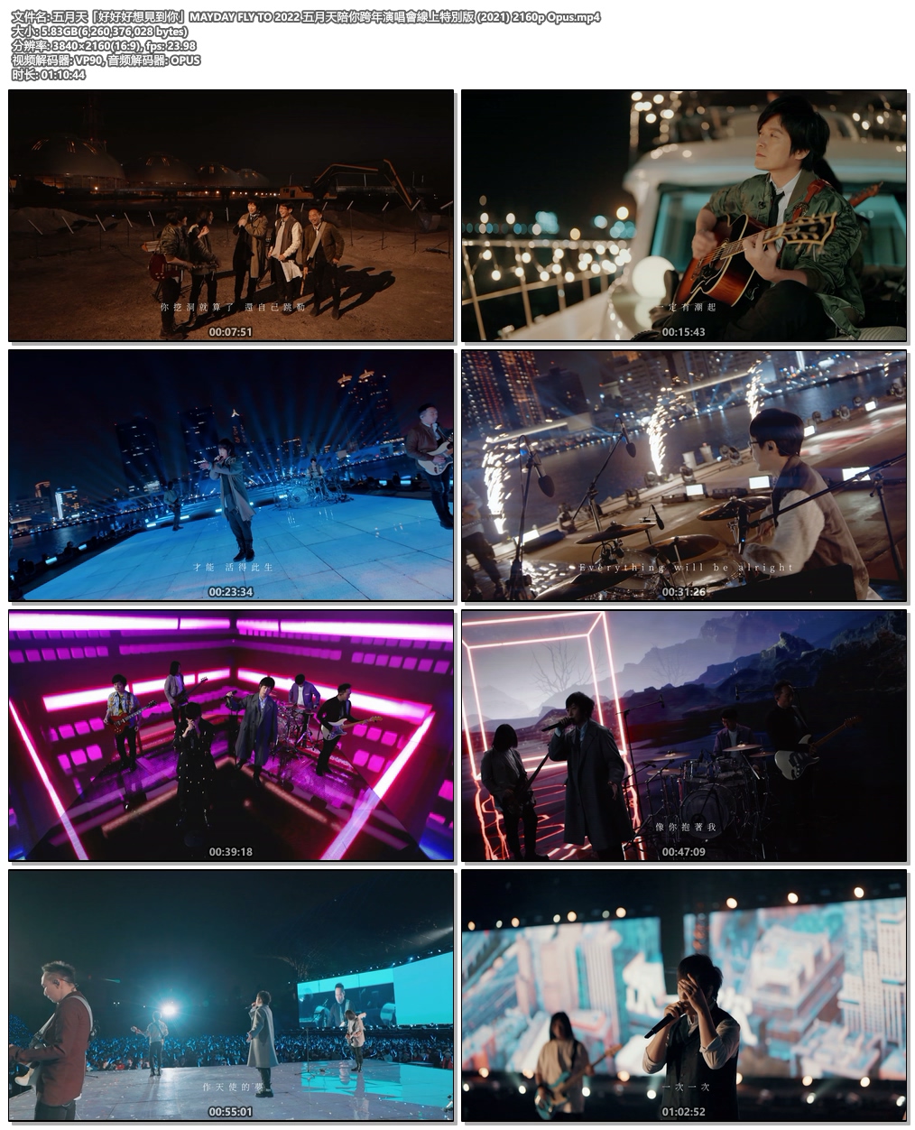 图片[6]-五月天 – 好好好想见到你 MAYDAY FLY TO 2022 UHD 4K 五月天陪你跨年演唱會线上特別版《WEB-DL 2160P MP4 6.26G》-蓝光演唱会资源网