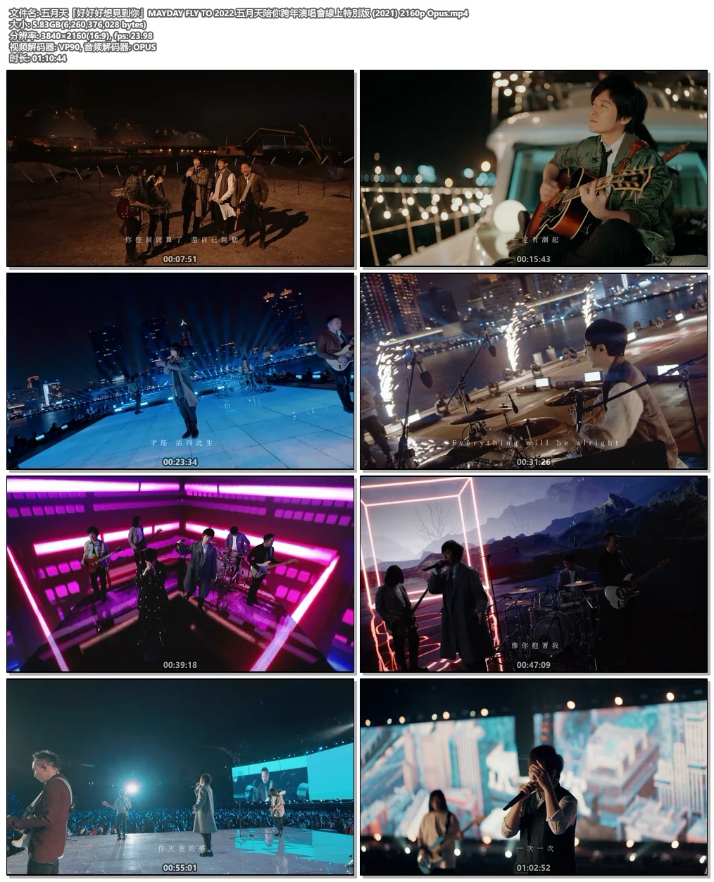 图片[6]-五月天 – 好好好想见到你 MAYDAY FLY TO 2022 UHD 4K 五月天陪你跨年演唱會线上特別版《WEB-DL 2160P MP4 6.26G》-蓝光演唱会资源网
