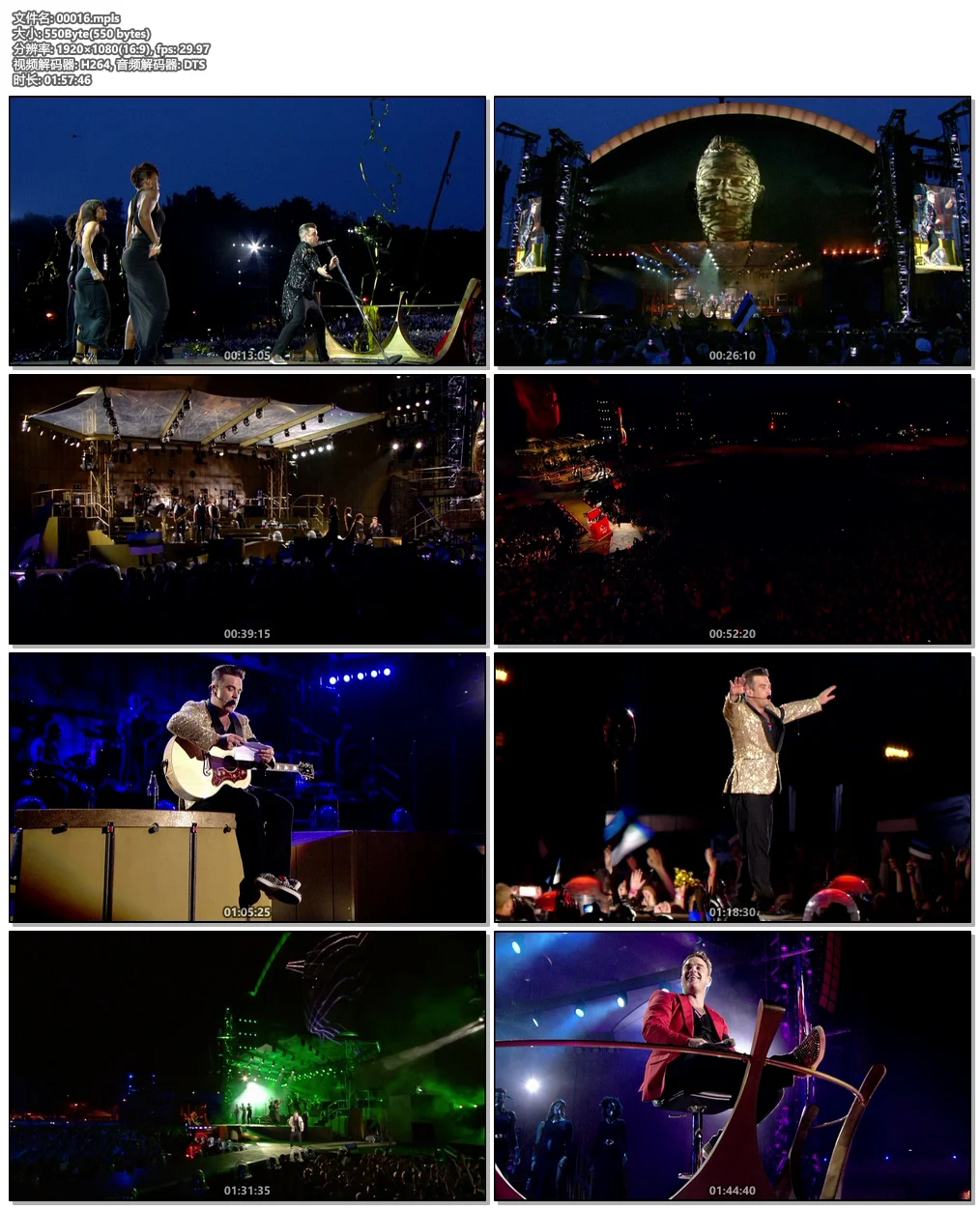 图片[6]-罗比·威廉姆斯 爱沙尼亚共和国 塔林 演唱会 Robbie Williams – Live in Tallinn 2013《BDMV 28.5G》-蓝光演唱会资源网