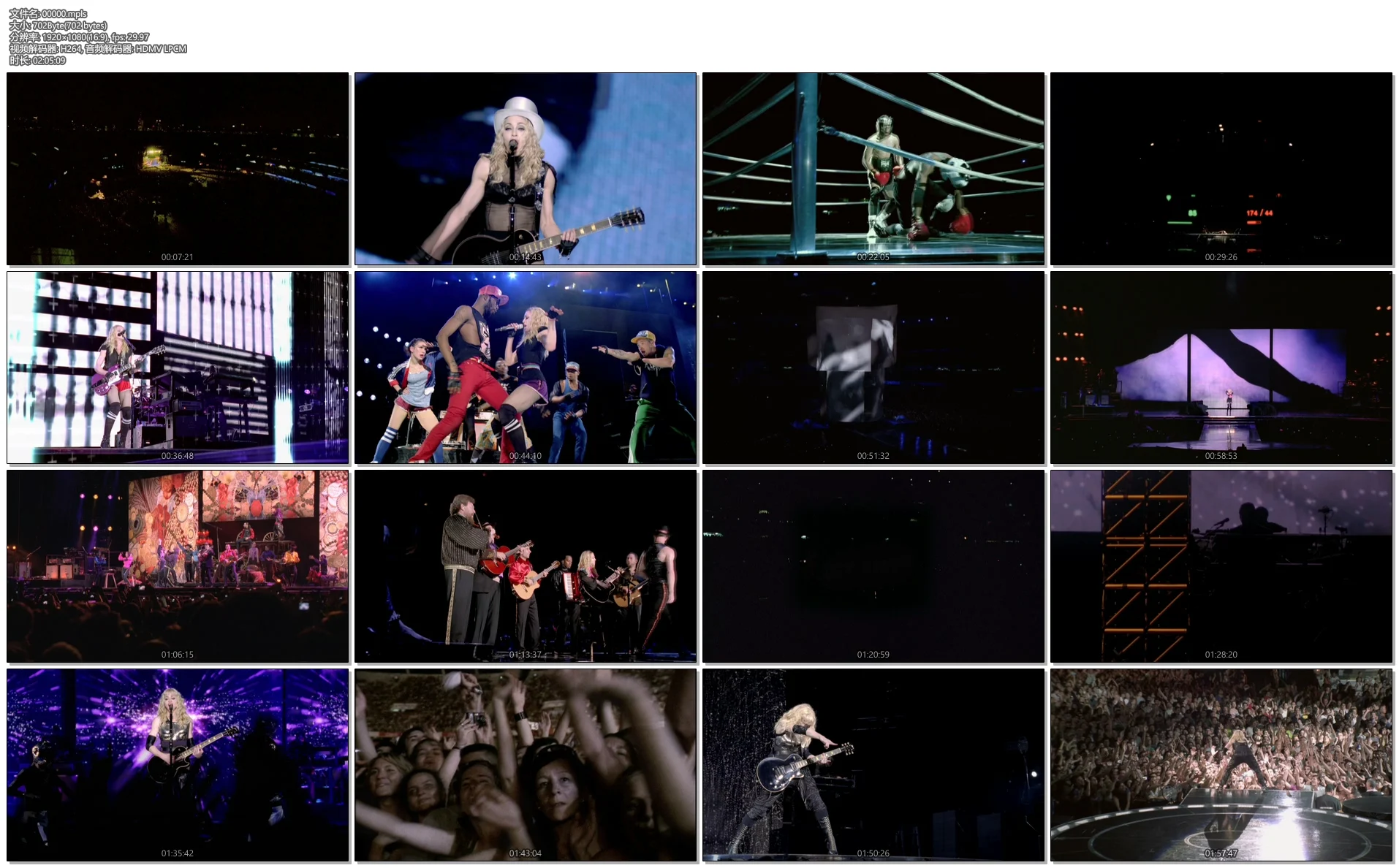 图片[3]-麦当娜 甜粘之旅 世界巡回演唱会 Madonna – Sticky & Sweet Tour 2008 [BDISO 42.7GB]-蓝光演唱会资源网