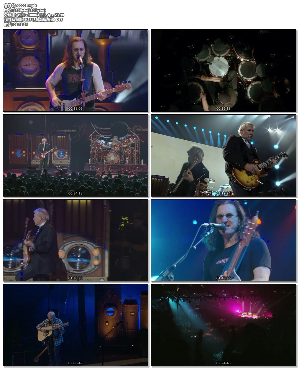 图片[6]-Rush – Time Machine – Live In Cleveland 2011《BDMV 35.1G》-蓝光演唱会资源网