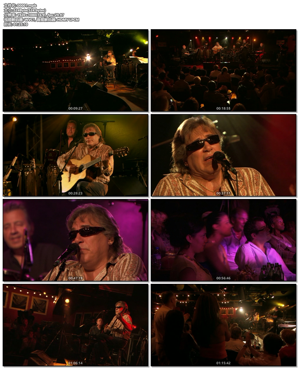图片[6]-何塞·费利西亚诺 Jose Feliciano – Band New Morning – The Paris Concert 2008《BDMV 19.6G》-蓝光演唱会资源网