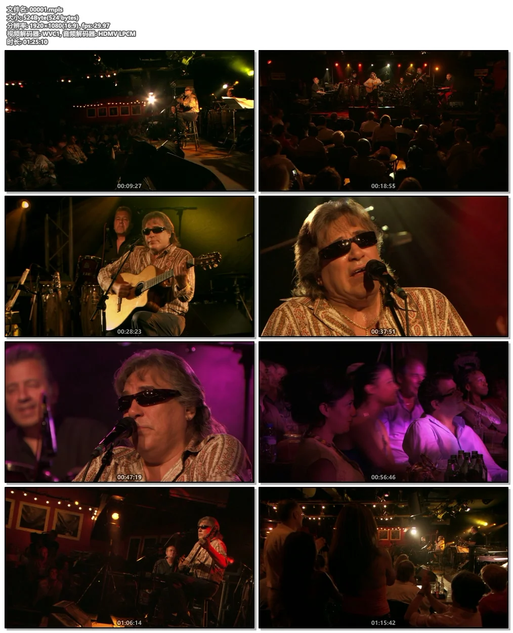 图片[6]-何塞·费利西亚诺 Jose Feliciano – Band New Morning – The Paris Concert 2008《BDMV 19.6G》-蓝光演唱会资源网