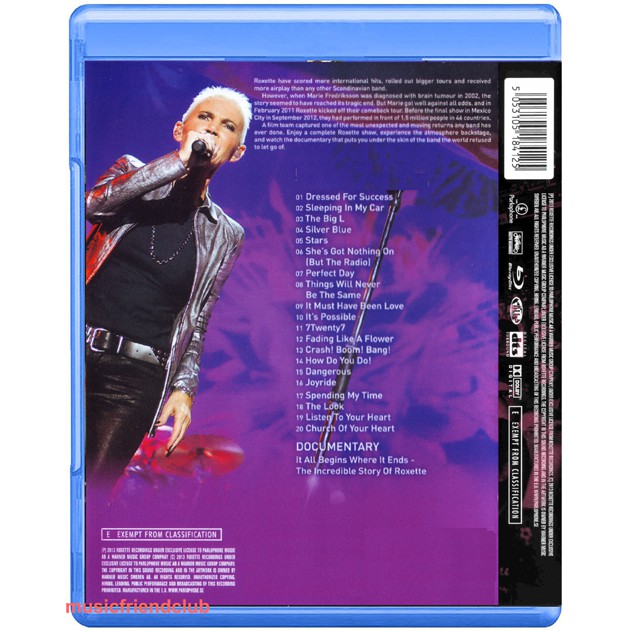 图片[2]-罗克赛2012世界巡演实录 ROXETTE LIVE TRAVELLING THE WORLD 2012《BDMV 43.09GB》-蓝光演唱会资源网